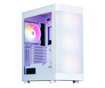 Obudowa ZALMAN I4 TG ATX Mid Tower 4 fans RGB Biała I4 TG White